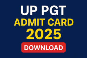 UP PGT admit card 2025